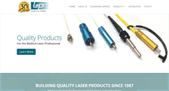 Desktop Screenshot of lpsurgicalfibers.com